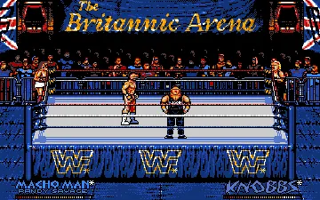 WWF European Rampage Tour_Disk0 screen shot game playing